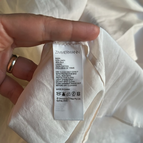 Zimmermann Tama Corset Midi Dress - Picture 9 of 9